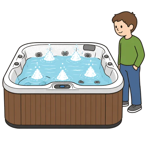 Piktogram AAC: jacuzzi