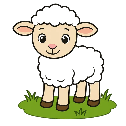 AAC-Piktogramm: Lamm