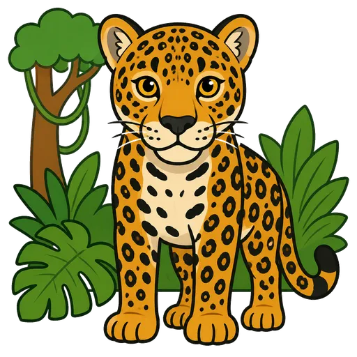 Piktogram AAC: jaguar