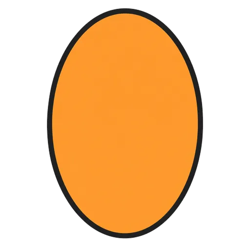 AAC-Piktogramm: ovalformig
