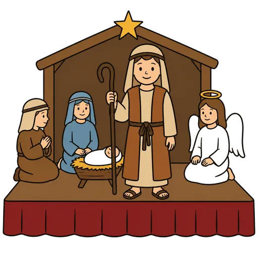 Pittogramma CAA: recita della natività