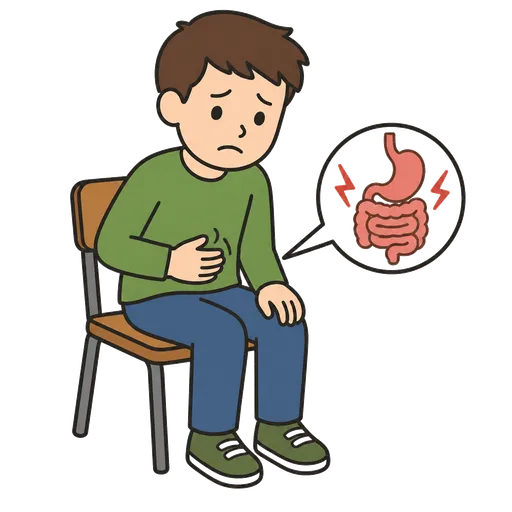 Pictograma CAA: gripe estomacal (infección intestinal)