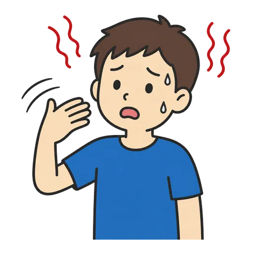 Pictograma CAA: Tengo calor