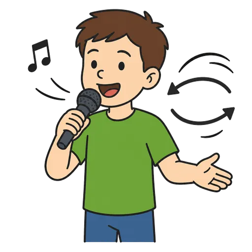 Piktogram AAC: jeszcze raz zaśpiewajmy
