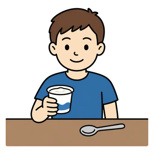 Piktogram AAC: jogurt