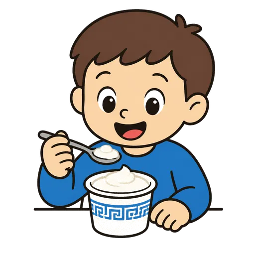 AAC-Piktogramm: Griechischer Joghurt