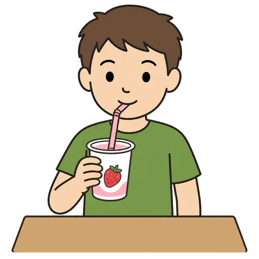 Piktogram AAC: jogurt pitny