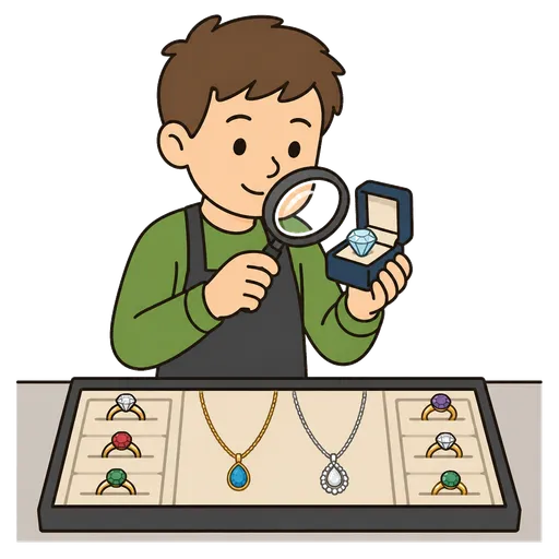 Piktogram AAC: jubiler