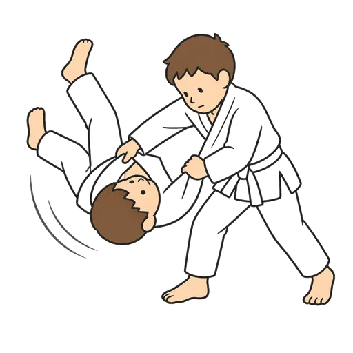 Piktogram AAC: judo