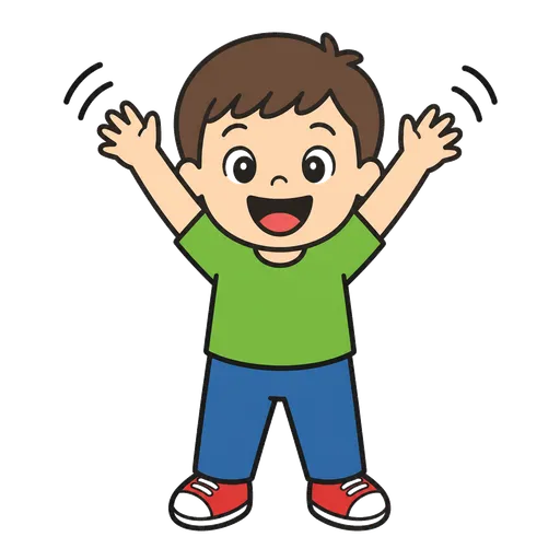 Pictograma CAA: ¡Hurra!