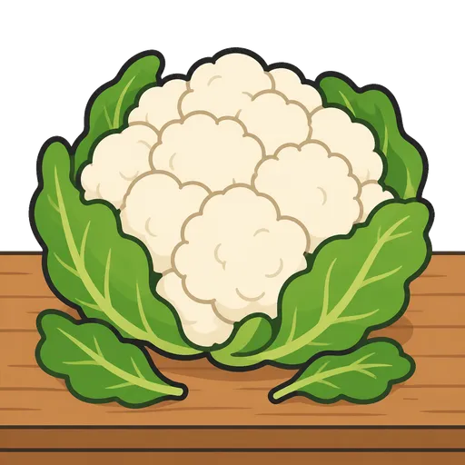 AAC-Piktogramm: Blumenkohl