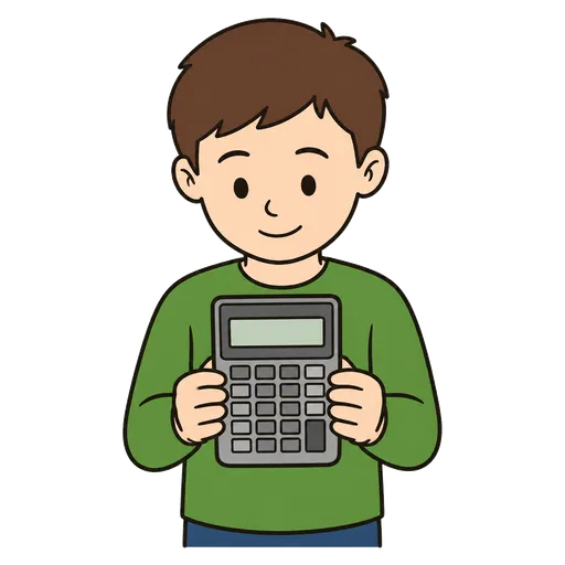 Piktogram AAC: kalkulator