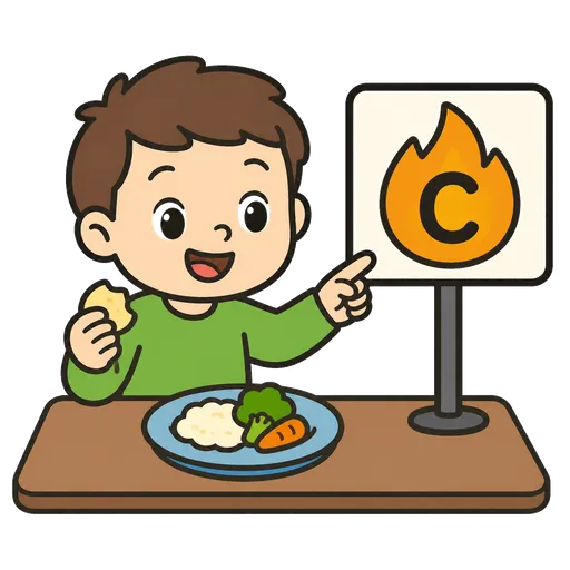 Piktogram AAC: kalorie