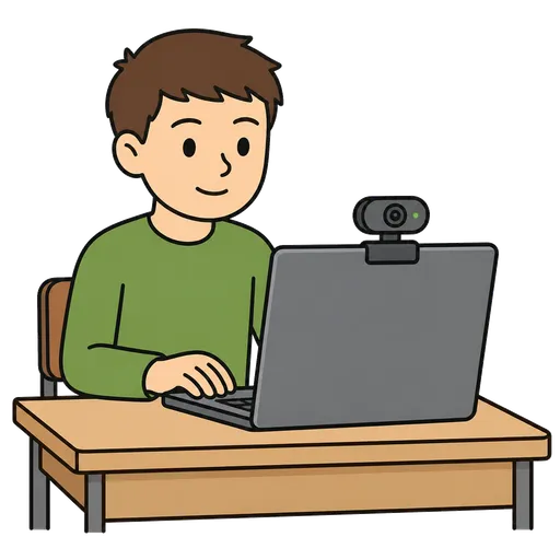 Pictogramme CAA : webcam