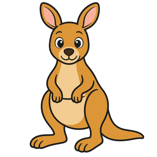 AAC-Piktogramm: Riesenkänguru
