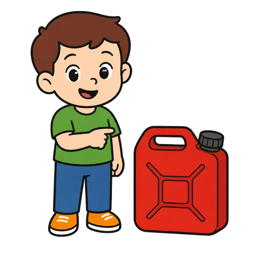 Piktogram AAC: kanister