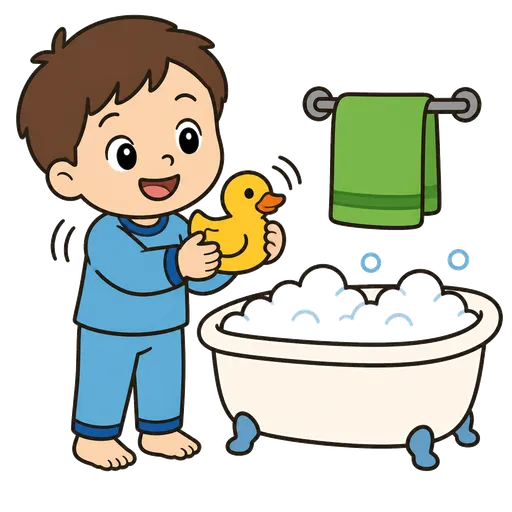 AAC-Piktogramm: baden