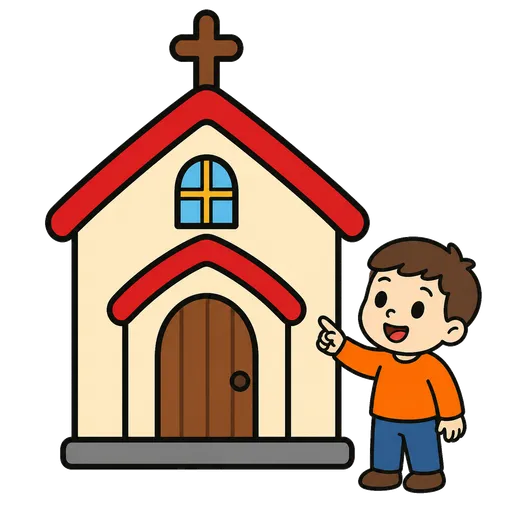 AAC-Piktogramm: Kapelle