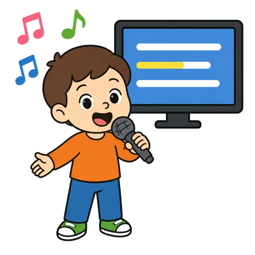 Piktogram AAC: karaoke