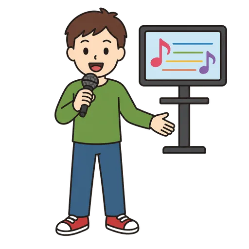 Piktogram AAK: karaoke