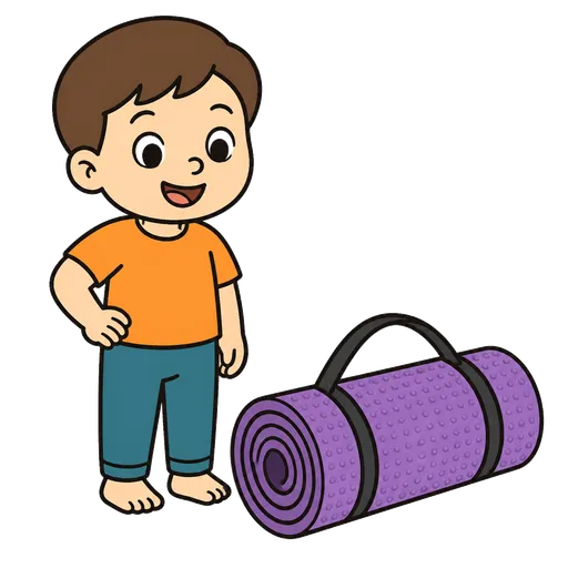 AAC-Piktogramm: Yoga-Matte