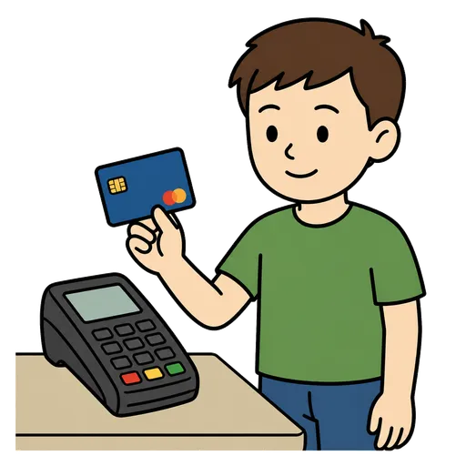 Pittogramma CAA: carta di credito