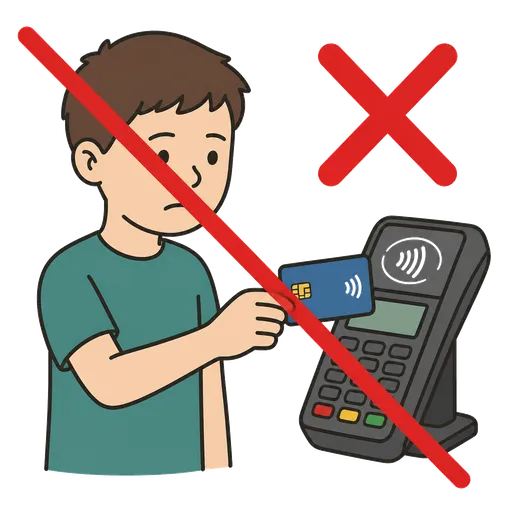 Pittogramma CAA: la carta non funziona