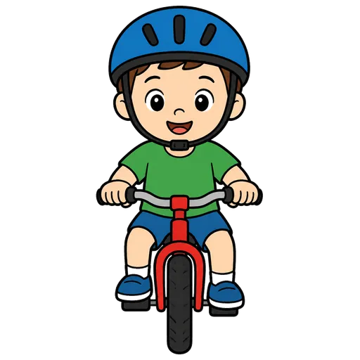 Piktogram AAC: kask rowerowy