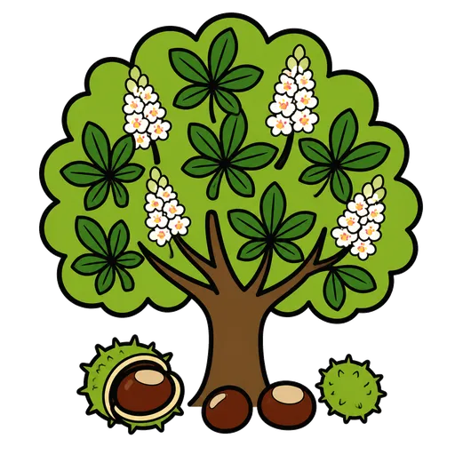 Piktogram AAC: kasztanowiec