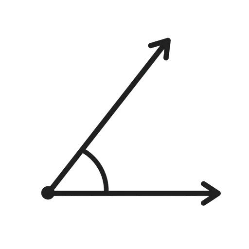 AAC pictogram: angle