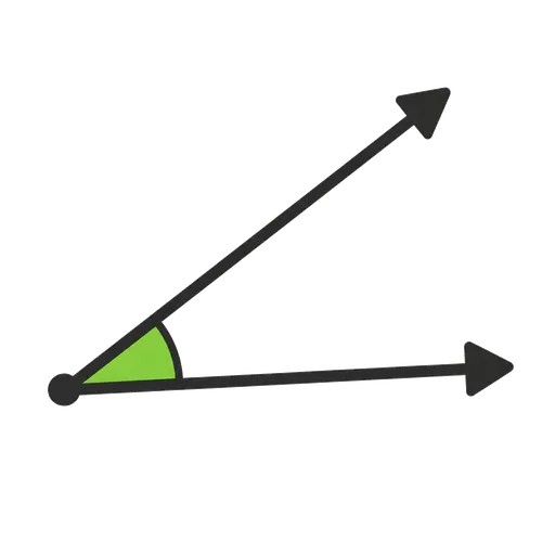 Pictogramme CAA : acute angle