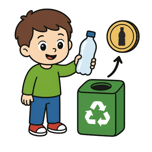 AAC-Piktogramm: Pfand für eine Flasche