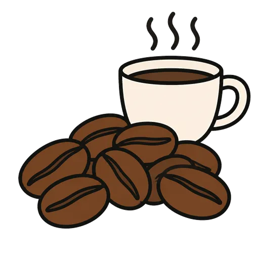 Pittogramma CAA: chicchi di caffè