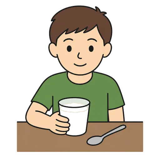 Piktogram AAC: kefir