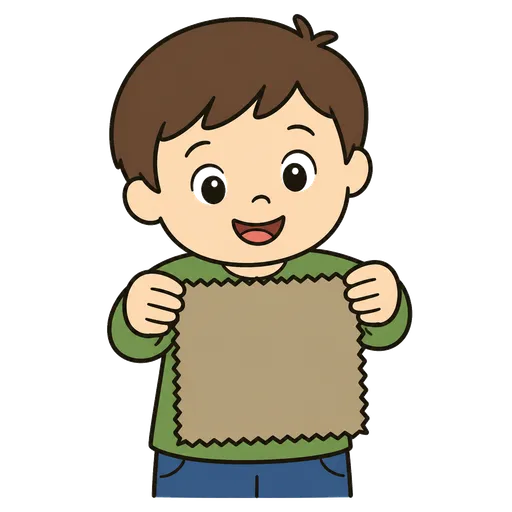 Piktogram AAC: khaki