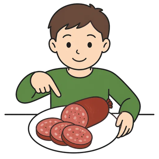 AAC-Piktogramm: Krakauer Wurst