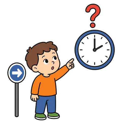 AAC-Piktogramm: Wann werden wir ankommen?