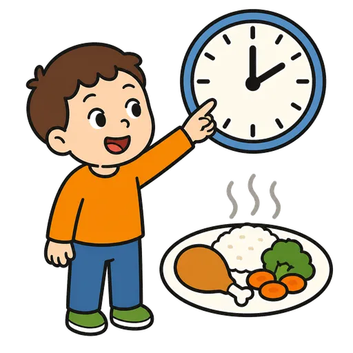Pictograma CAA: cuando el almuerzo