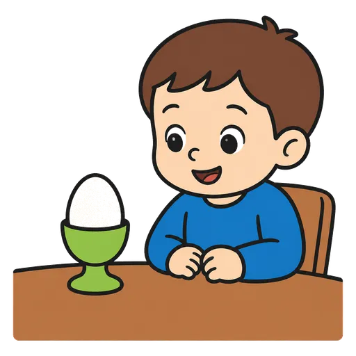 AAC-Piktogramm: Eierbecher