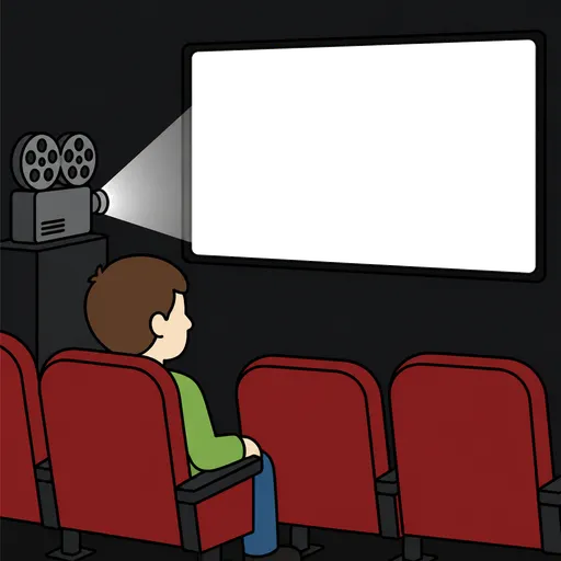 Piktogram AAC: kino