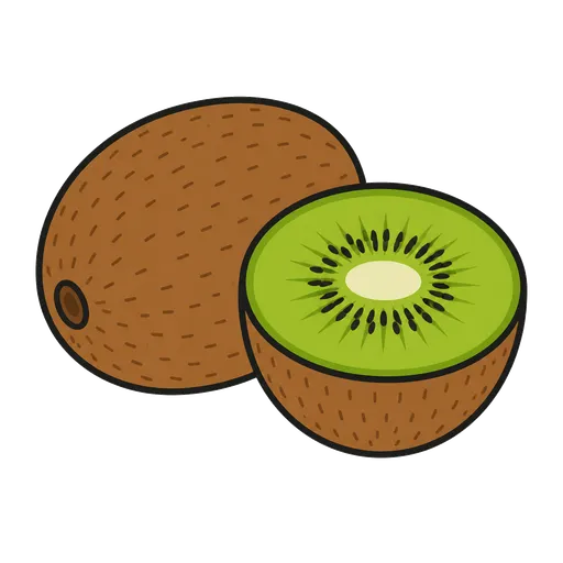 Piktogram AAK: kiwi (ovoce)