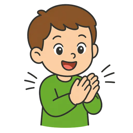 Piktogram AAC: klaskać