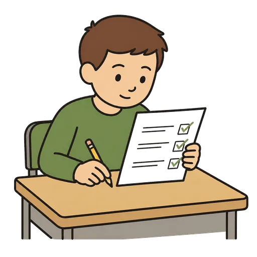 Piktogram AAC: klasówka