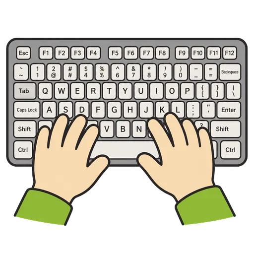 Pictograma CAA: teclado