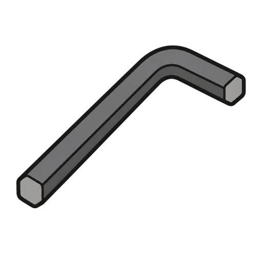 Piktogram AAC: klucz imbusowy
