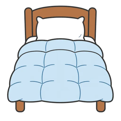 Piktogram AAC: kołdra