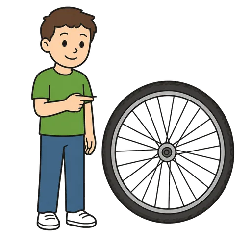 Piktogram AAK: wheel