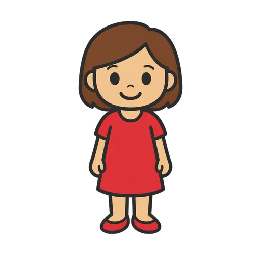 Piktogram AAC: kobieta