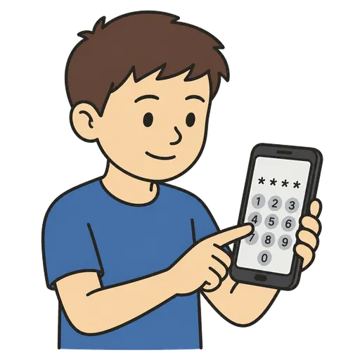 Pictogramme CAA : PIN code