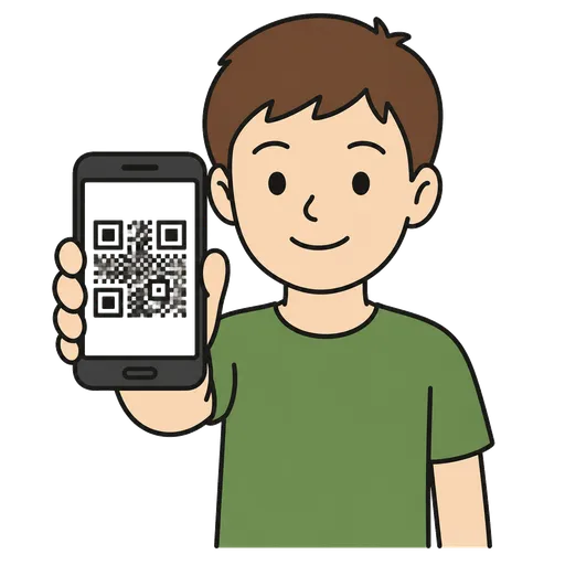 Піктограма АДК: QR-код